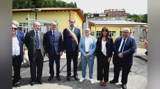 Torriglia, inaugurato dal ministro Valditara il polo dell'infanzia. Bucci: "Scuola e servizi motore dell'entroterra"