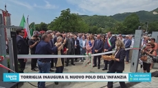 Torriglia, inaugurato un avvenieristico polo per l'infanzia
