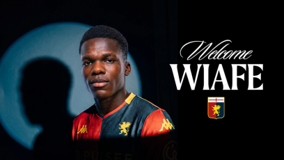 Genoa, ecco Wiafe: "Realizzo un sogno". Lopez: "Investiamo in giovani di talento"