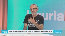 Genova, misteri e romanzi nei vicoli: Massimo Villa presenta a Telenord 'Il restauratore di vico del Fieno'