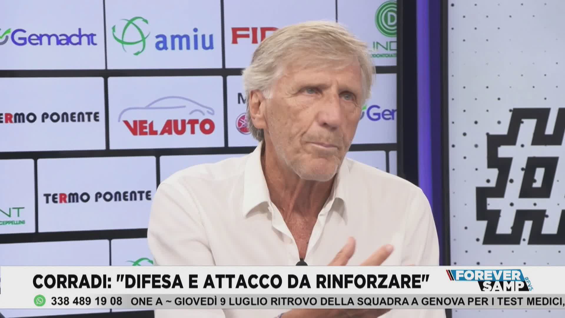 Sampdoria, Nicolini: "Mancano sette titolari per un campionato competitivo"
