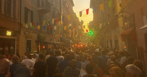 Sestri Ponente, alta tensione alla manifestazione per la sicurezza