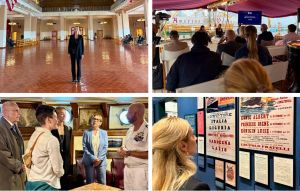Genova si presenta a New York a bordo dell’Amerigo Vespucci, Salis: "È il momento di investire nella città"
