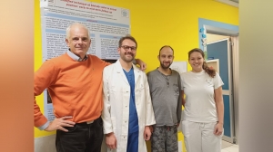 Cardiopatie congenite, impiantato su paziente sistema di misurazione della pressione polmonare