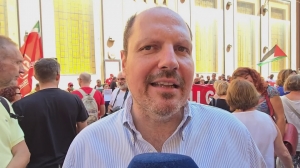 Genova, Cgil, Anpi e Pd in presidio a difesa della costituzione