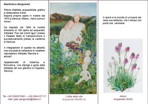 Arenzano: 'la Natura è Arte', il pittore Sanguineti in mostra al centro polivalente fino al 26 luglio 