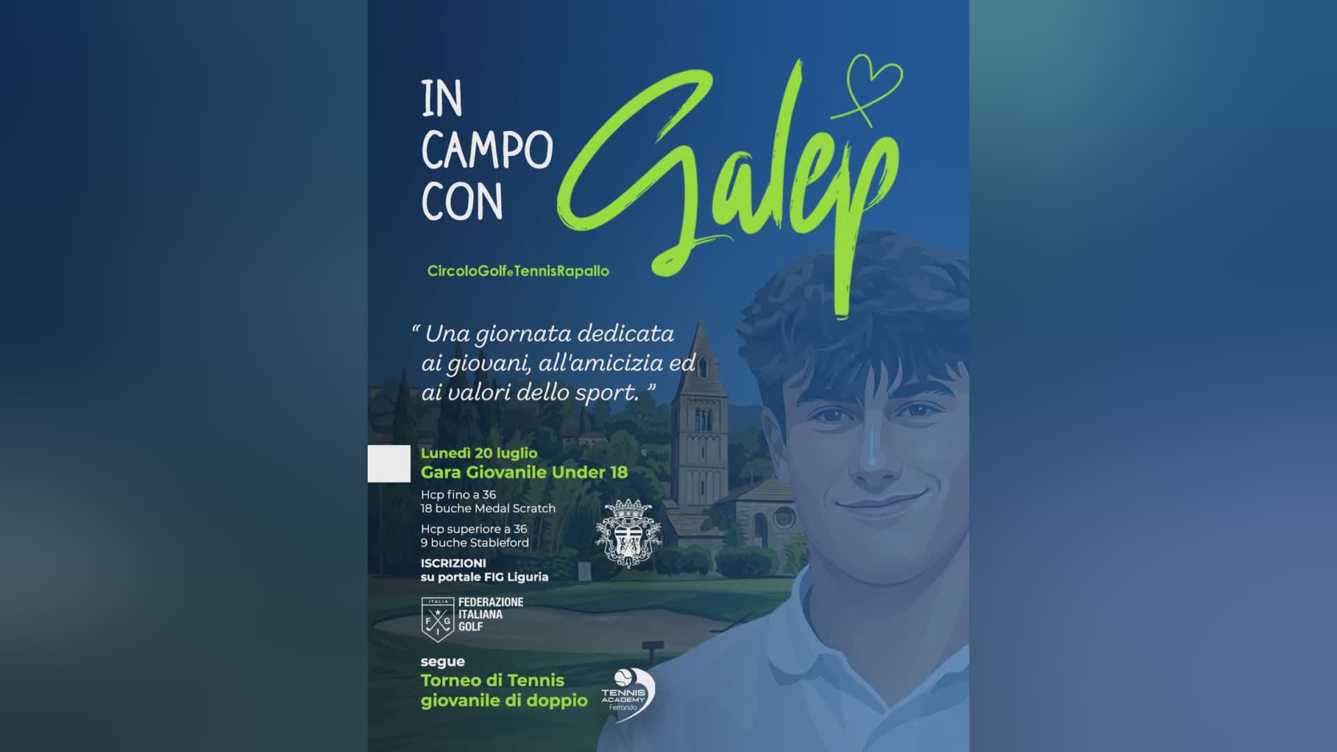 "In campo con Galep": a Rapallo gara di golf in memoria di Emanuele Galeppini, morto a Crans Montana