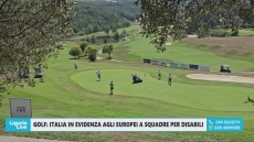 Golf paralimpico, Italia protagonista agli Europei a squadre di Cogoleto: a Telenord il punto sull'evento