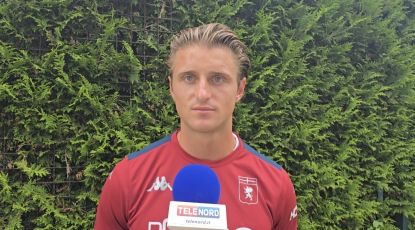 Genoa, Colombo: «Sono migliorato nel gioco con i compagni, ora voglio essere più presente in area e segnare anche i gol sporchi»