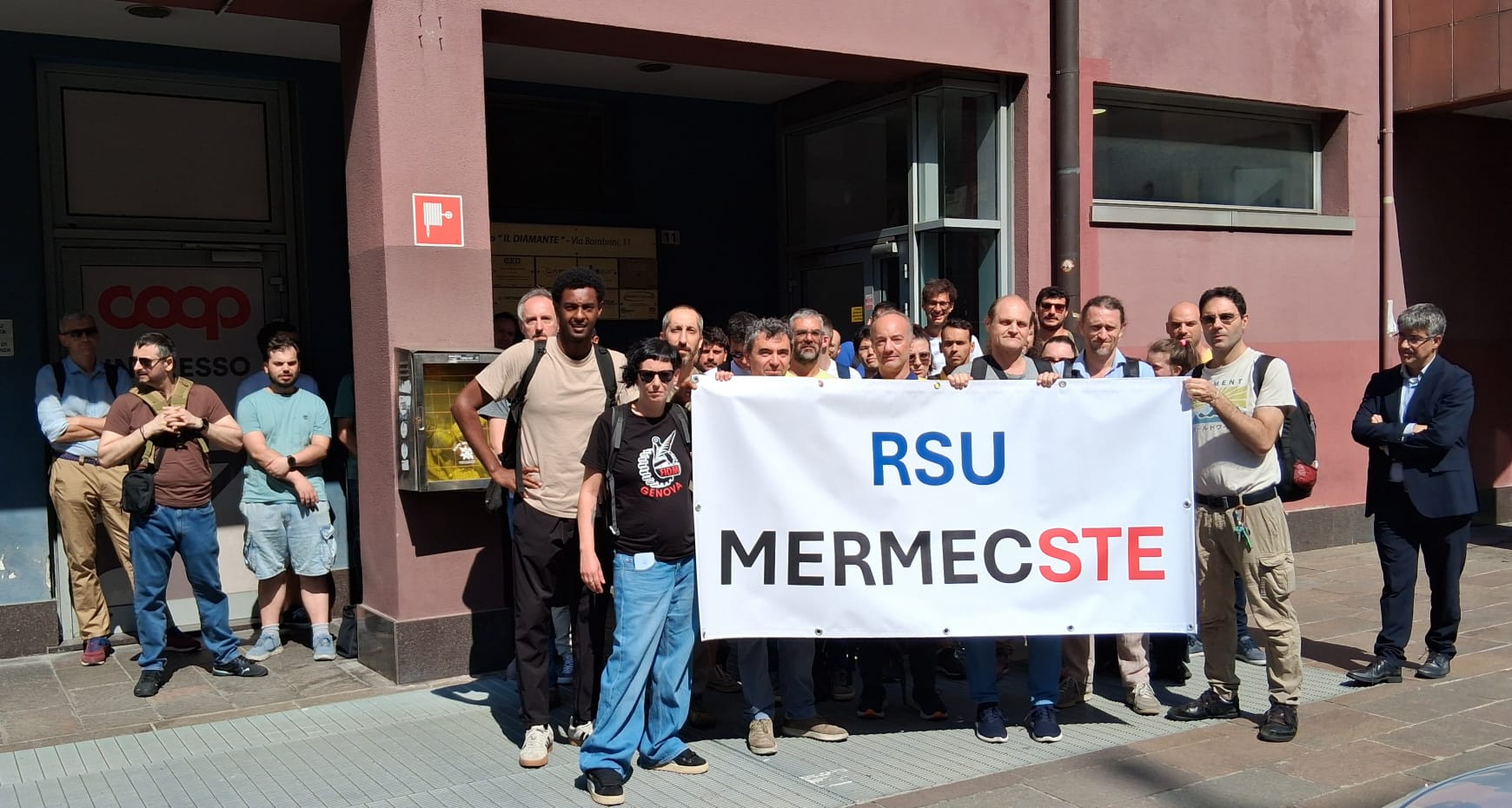 Mermec Ste, sciopero nello stabilimento di Genova. Fiom: "L'azienda chiarisca il futuro dei lavoratori dopo l'operazione Siemens"