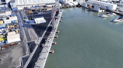 Sestri Ponente, completata la nuova banchina di allestimento nelle aree industriali portuali