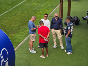 Sampdoria, Tey e Walker raggiungono il ritiro. C'è anche il presidente De Gennaro
