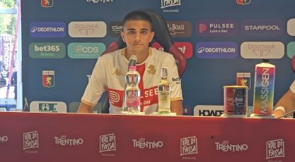 Genoa, Gibertini: «De Rossi mi dà libertà di esprimermi, spero di convincerlo. Lavoro per migliorare la fase difensiva»