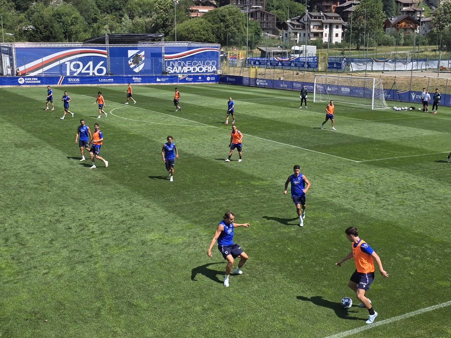 Sampdoria in campo per la seconda amichevole: le formazioni ufficiali contro il Cagliari