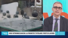 Crisi Vetromeccaniche, assessore Robotti a Telenord: "La priorità è difendere i 22 posti di lavoro"