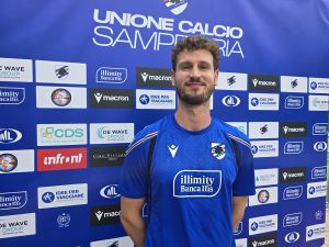 Sampdoria, si chiude il ritiro. Abildgaard novità mezz'ala: "Mi sto adattando. L'obiettivo è la Serie A"
