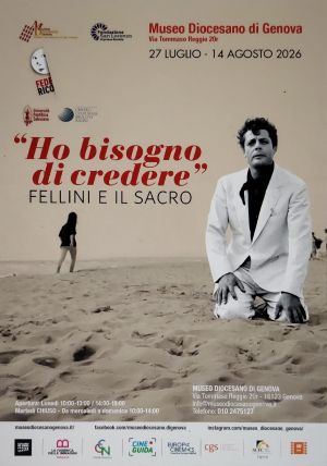 Genova, Fellini e il sacro: “Ho bisogno di credere”, mostra al Museo Diocesano