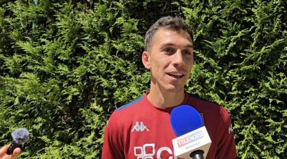 Genoa, Masini: “Devo migliorare in fase di costruzione e nel tiro in porta. Spero di fare la storia con questa maglia”