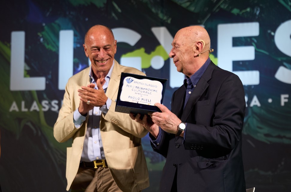 Festival Ligyes, a Mieli il premio Alassio per l'informazione culturale
