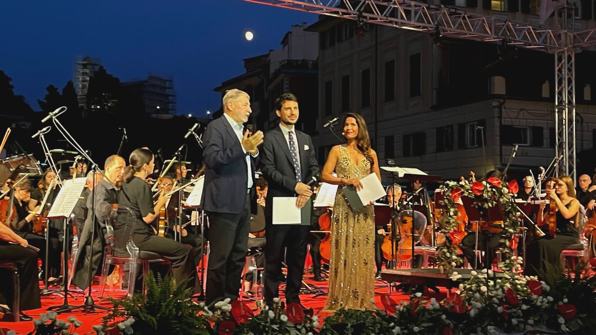 Portofino, Bucci al concerto finale del concorso lirico internazionale: "Un'eccellenza artistica"
