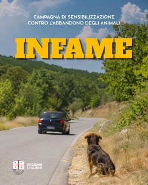 Abbandoni estivi, Regione Liguria lancia campagna “Infame”. Ferro: “Gesto vile che mette a rischio la vita degli animali”