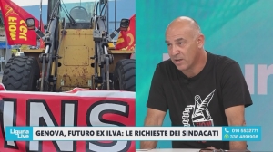 Ex Ilva, Palombo (rsu Fiom Cgil) a Telenord: "Cornigliano strategica, basta sciacallaggio sulle aree"