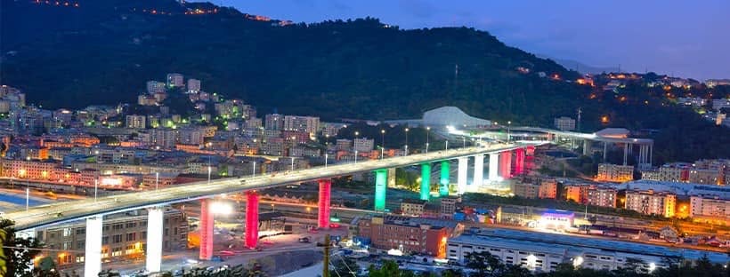 Sei anni fa l'inaugurazione del Ponte San Giorgio. Bucci: "E' simbolo della capacità di reagire"