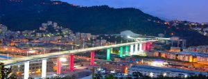 Sei anni fa l'inaugurazione del Ponte San Giorgio. Bucci: "E' simbolo della capacità di reagire"