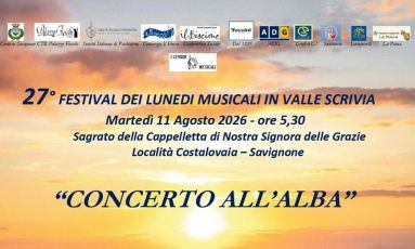 Savignone, martedì la sesta edizione del 'Concerto all'Alba". Tutti gli eventi di agosto