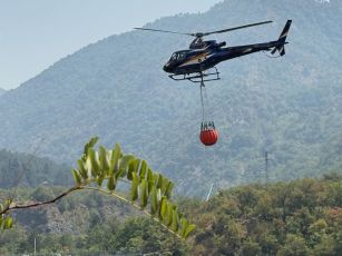 Incendio a Mornese, fiamme vicino agli impianti idrici. Il sindaco Pastorino a Telenord: "Cinque Comuni rischiano di rimanere senz'acqua"