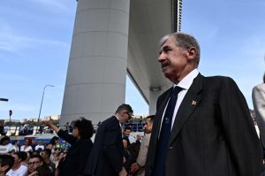Crollo Morandi, l'emozione di Bucci: "Questo giorno rimarrà come un faro"