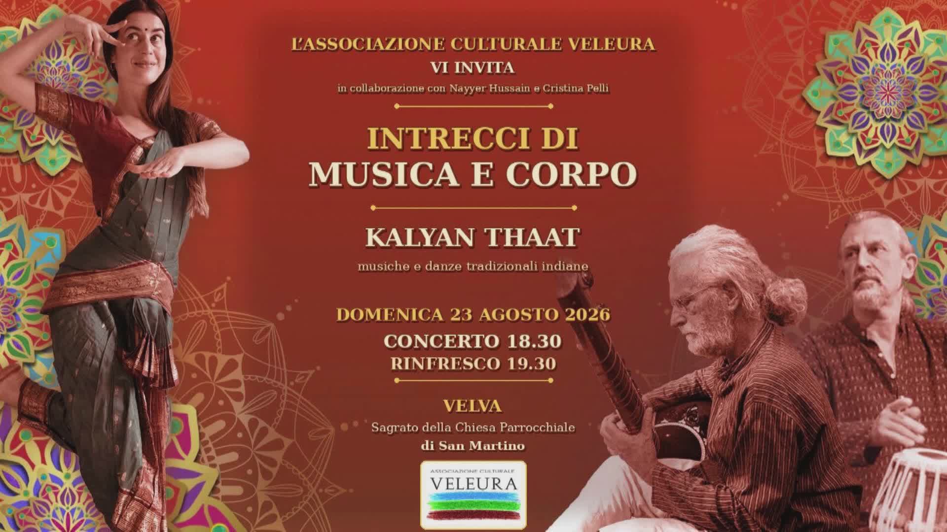 "Intrecci di musica e corpo", danza indiana in scena a Velva. Raggio (ass. Veleura): "Un ponte tra culture nel segno della pace"
