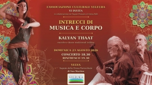 "Intrecci di musica e corpo", danza indiana in scena a Velva. Raggio (ass. Veleura): "Un ponte tra culture nel segno della pace"