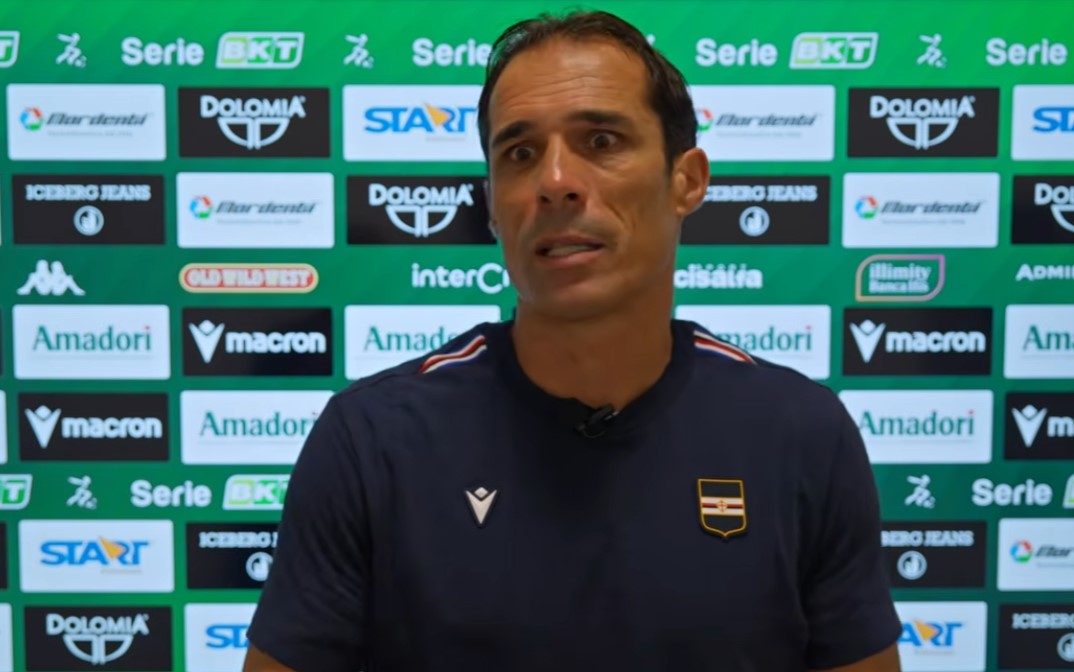 Sampdoria, Corradi dopo l'1-1 a Cesena: "Contento a metà, buon punto ma ripresa cominciata malissimo"