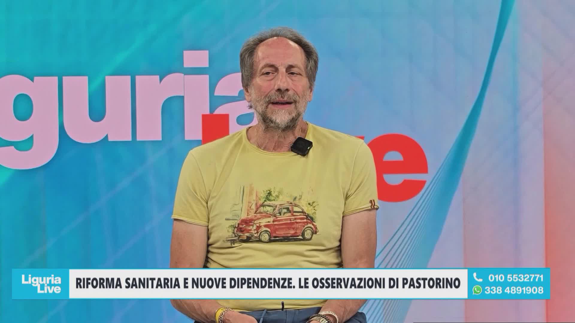 Riforma sanitaria e nuove dipendenze: le osservazioni di Pastorino