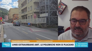 Massoli (sindaco Bargagli a Telenord) su linee extraurbane: "I piani ideati da persone che non conoscono a fondo il territorio"