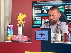Genoa, De Rossi sfida Gattuso: "Lazio forte, siamo arrabbiati ma dobbiamo migliorare" 