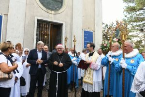 Presidente Bucci al Santuario della Guardia per la Memoria dell'Apparizione: "Celebrazione che unisce le comunità dell'entroterra"