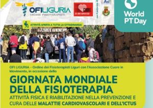 Fisioterapia e prevenzione cardiovascolare: OFI Liguria porta la salute “in cammino” dal 6 al 9 settembre