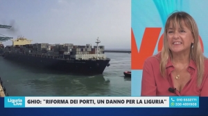 Valentina Ghio (vicepres. Pd Camera)a Telenord: "Riforma dei porti, un danno per la Liguria"