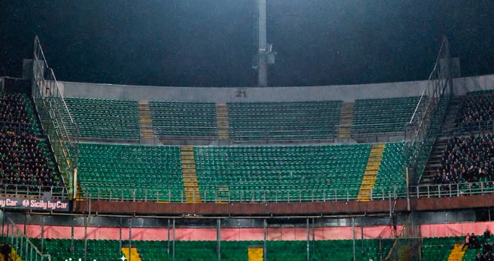 Sampdoria: vietata la trasferta a Palermo, chiuso il settore ospiti della Favorita