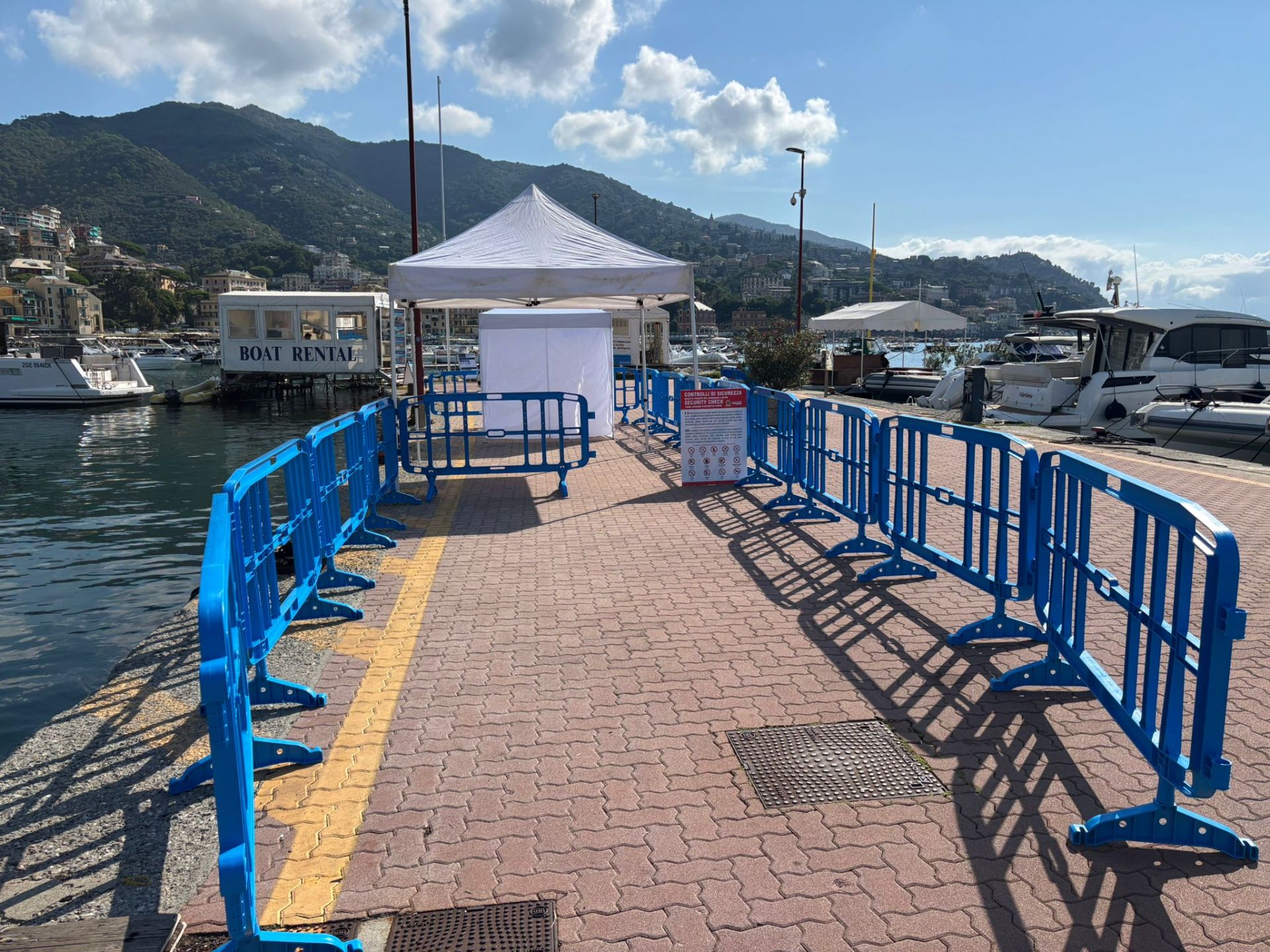 Crociere a Rapallo, test superato con successo per il punto di sbarco al Molo Duca degli Abruzzi