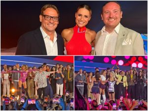 Ventimiglia canta con il SuperKaraoke: Michelle Hunziker entusiasma i 5mila del pubblico, sul palco Fabio Rovazzi, Baby K, Ermal Meta e Anna Tatangelo