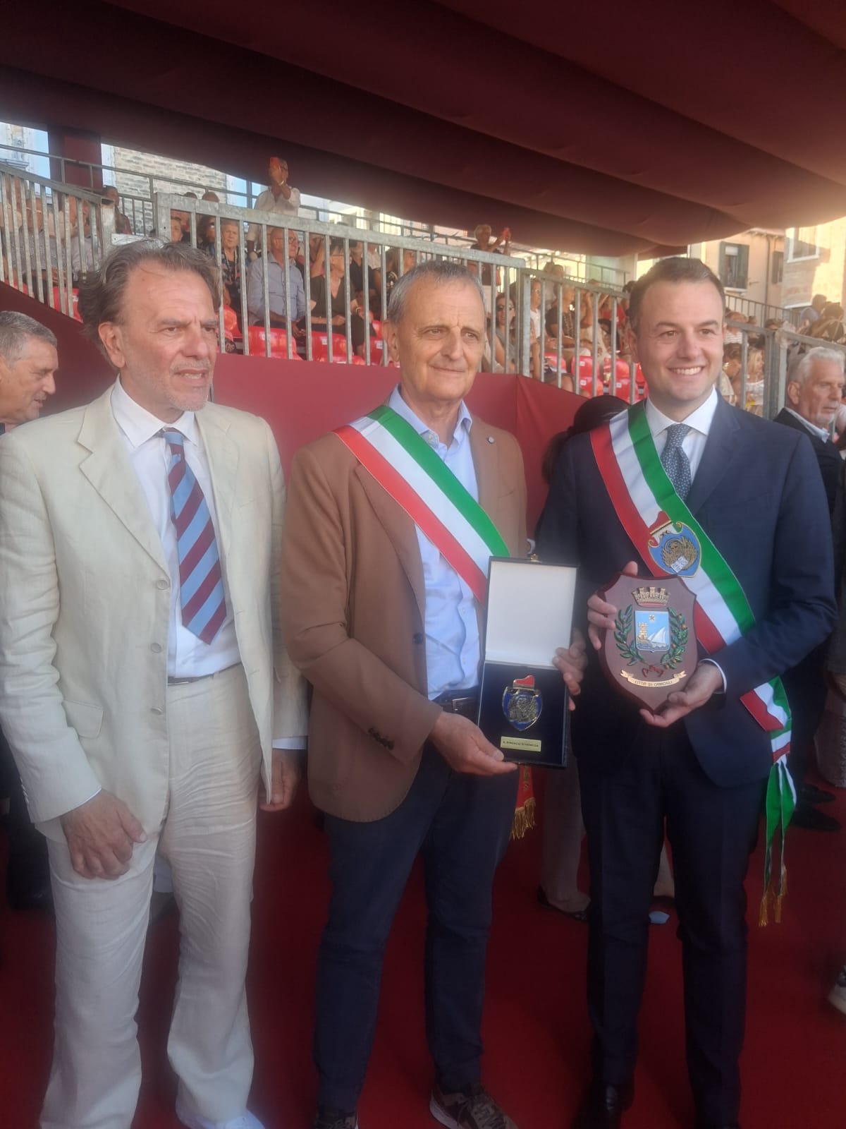 Torna sul Canal Grande il 'Dragun' di Camogli e rinnova la pace tra Repubbliche Venezia e Genova