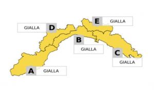Liguria: allerta gialla per temporali prorogata fino alle 21, fenomeni intensi verso il Levante