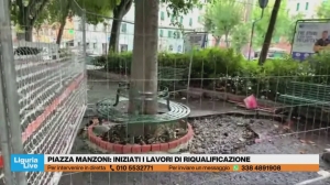Genova, iniziata la riqualificazione di Piazza Manzoni
