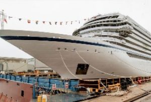 Fincantieri: varata ad Ancona “Viking Astrea”. Potrà ospitare fino a 998 passeggeri