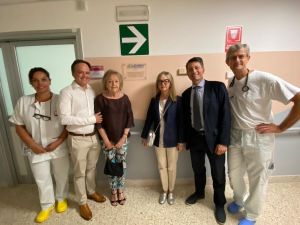 Ospedale di Lavagna, ristrutturate le nuove stanze di cardiologia anche grazie alla donazione della famiglia Rosi