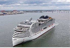 MSC World Asia completa le prove in mare e si prepara al debutto nel Mediterraneo