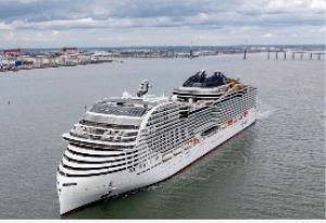 MSC World Asia completa le prove in mare e si prepara al debutto nel Mediterraneo